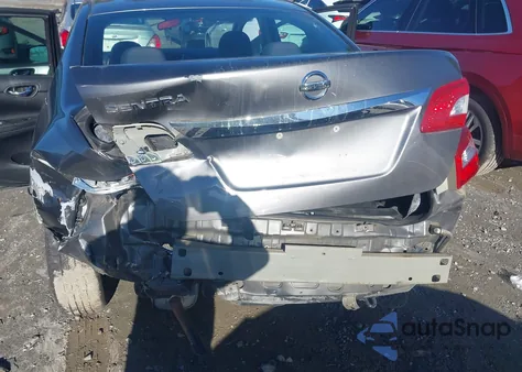 2017 Nissan Sentra S из США, поврежденный, VIN 3N1AB7AP0HY387818